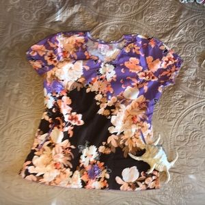 KOI scrub top. Super cute size M